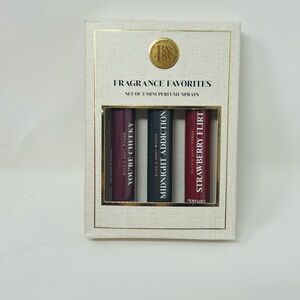 NWT Bath & Body Works Gift Set Strawberry Flirt,Midnight Addiction,You’re Cheeky